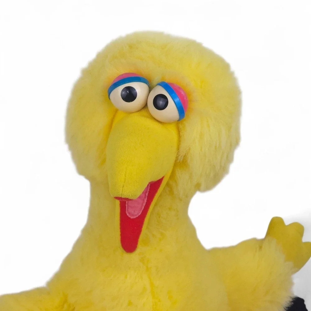 VTG 1986 Playskool Talking Big Bird Plush Sesame Street 22
